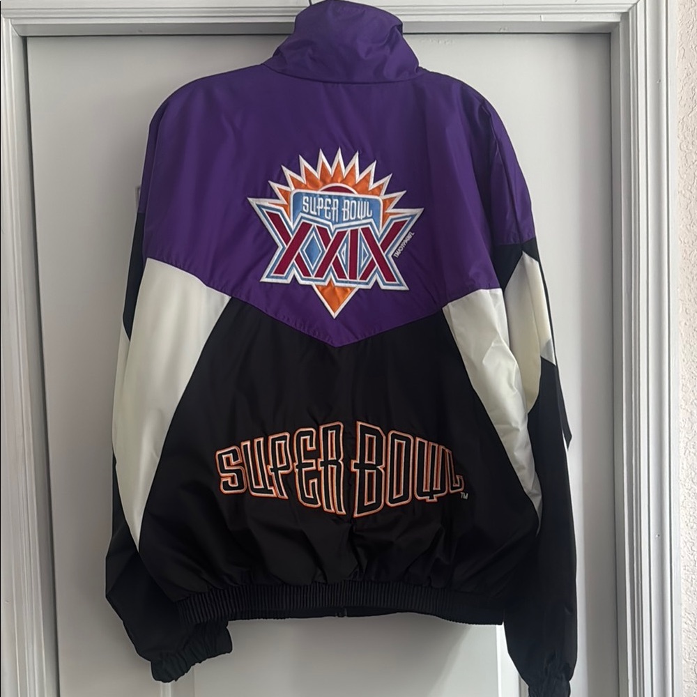 Super Bowl XXIX Jacket in Purple and Black